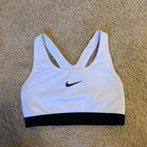 Nike Razorback white Sports Bra